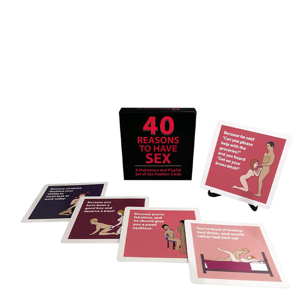 40 Reasons To Have Sex Cards