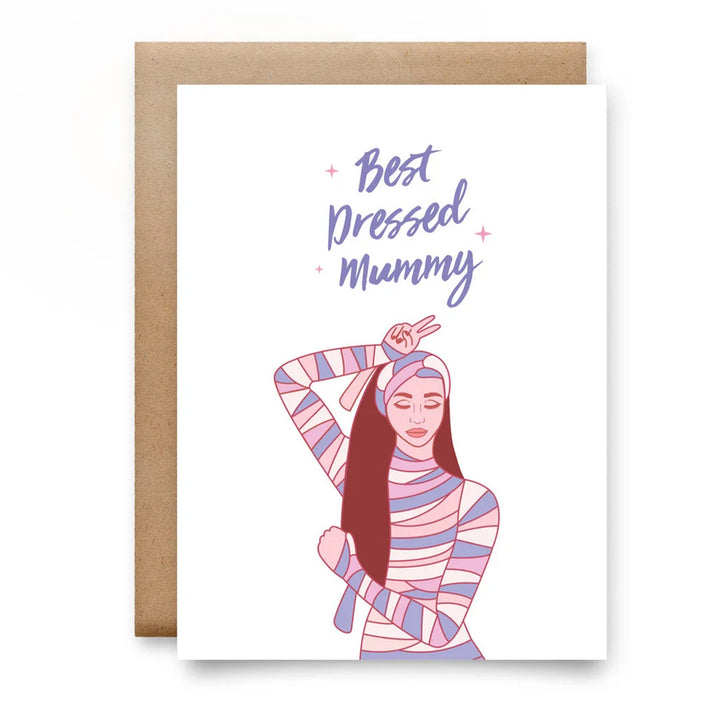 Best Dressed Mummy Card