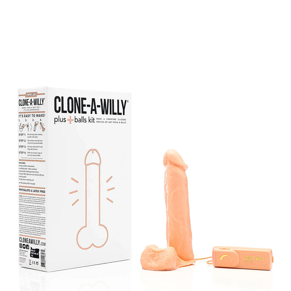 Clone-A-Willy Plus Penis Casting Kit with Balls