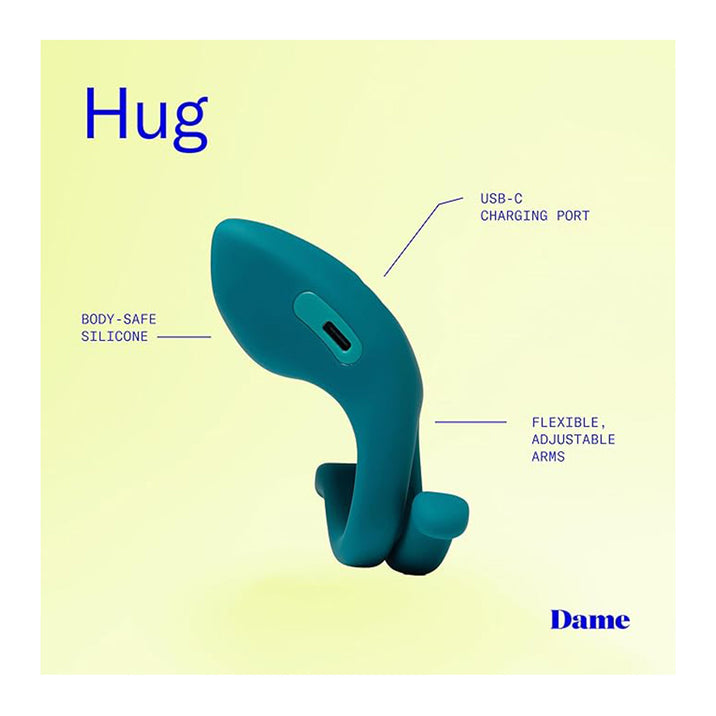 Dame Hug Vibrating Cock Ring