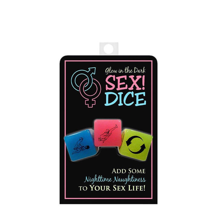 Glow in the Dark Sex! Dice