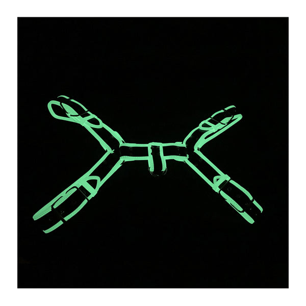 Love in Leather Glow in the Dark Bulldog Brace