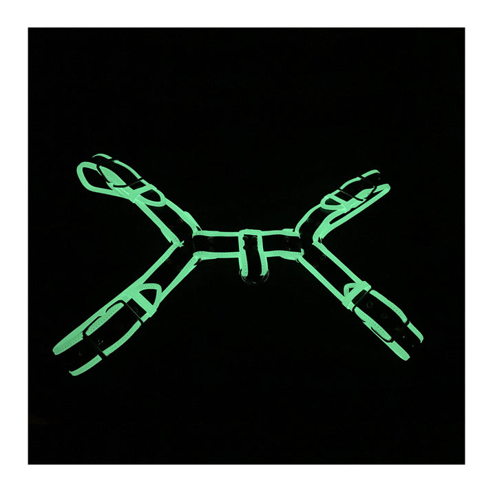 Love in Leather Glow in the Dark Bulldog Brace