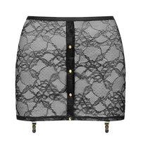 Maison Close Le Petit Secret Lace Skirt with Suspenders
