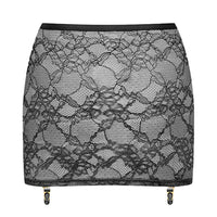 Maison Close Le Petit Secret Lace Skirt with Suspenders