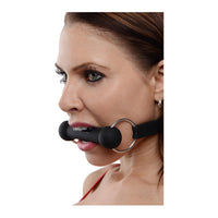 Master Series Mr Ed Lockable Silicone Horse Bit Gag