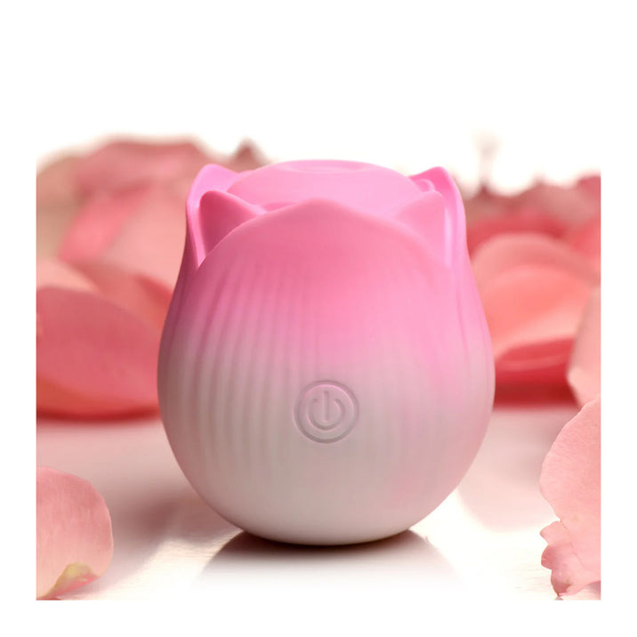 Pulsing Petals Throbbing Rose Clit Stimulator