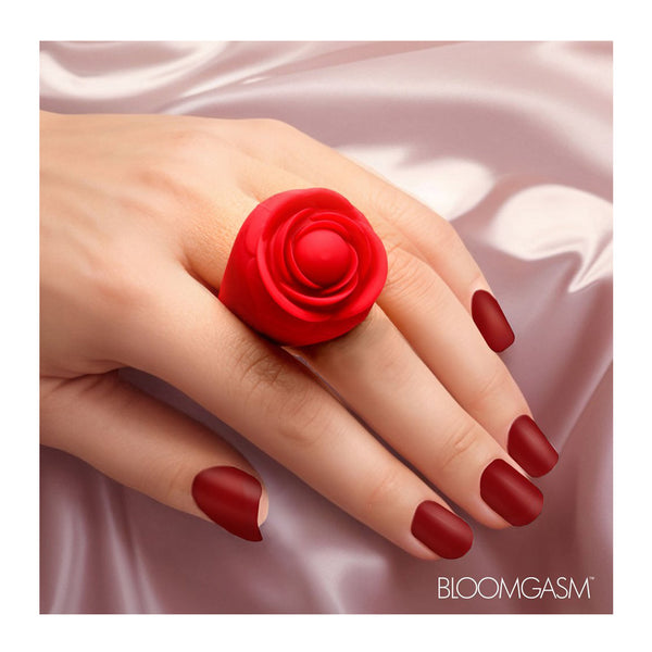 Rose Ring Discreet Finger Vibrator