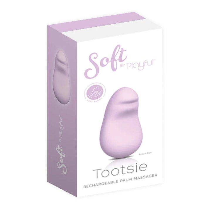 Soft by Playful Tootsie Pebble Vibrator