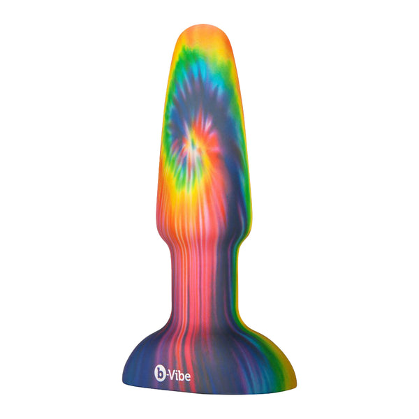 B-Vibe Peace and Love Tie-Die Rimming Plug