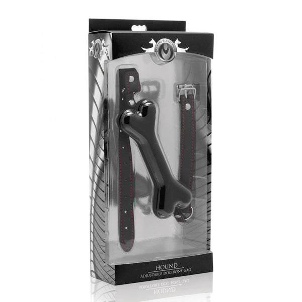 Classic Dog Bone Gag Black