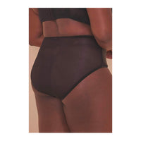 Gabi Fresh Eagan Black Satin High Waist Knicker