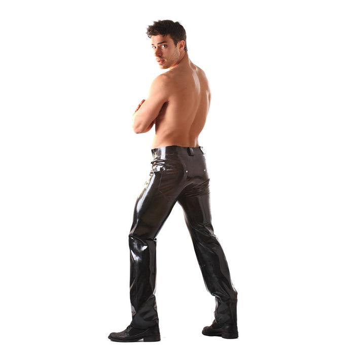 Honour Latex Jeans with Pockets