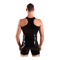 Honour Latex Front Zip Vest