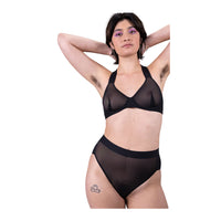 La Fille D'O I Want Sheer Open Back Brief