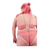 La Fille D'O Once Pink High Waist Brief