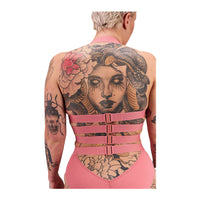 La Fille D'O Pony Pink Chest Harness