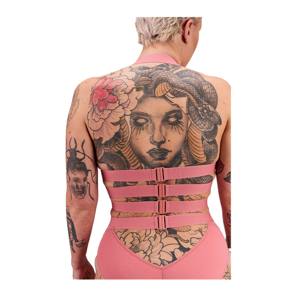 La Fille D'O Pony Pink Chest Harness