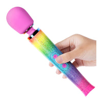 Le Wand All That Glimmers Petite Rechargeable Massager Rainbow