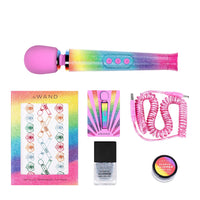 Le Wand All That Glimmers Petite Rechargeable Massager Rainbow