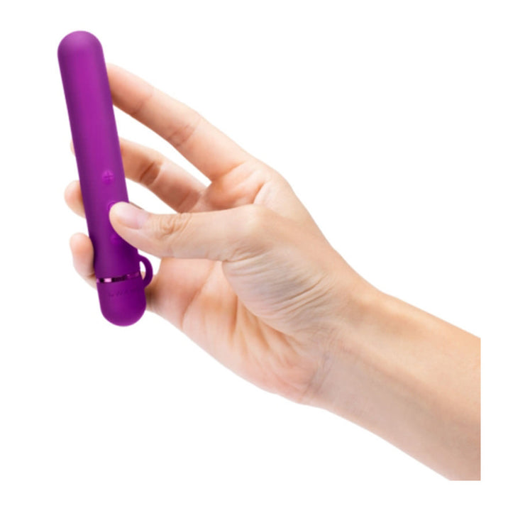 Le Wand Baton Vibrator Chrome Cherry