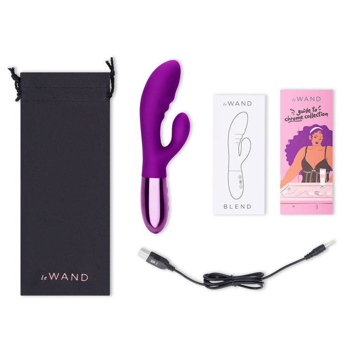 Le Wand Chrome Blend Rabbit Vibrator