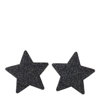 Love in Leather Glitter Star Nipple Pasties