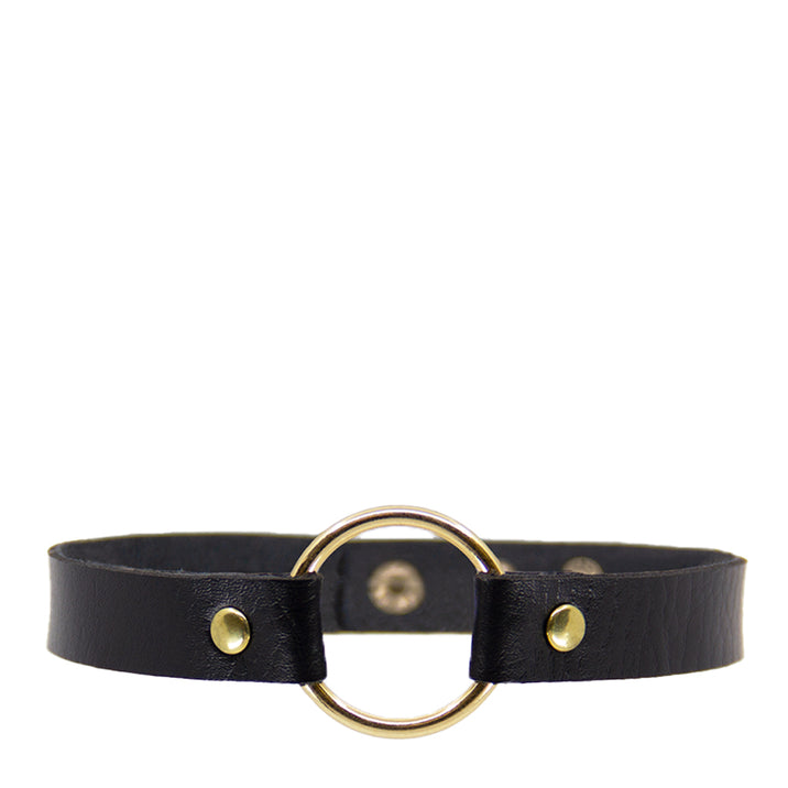 Love in Leather Vegan O-Ring Choker