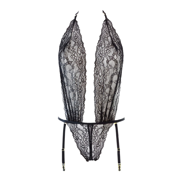 Maison Close Dentelle Openable Body Thong