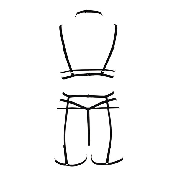 Muse Blush 3 Piece Lingerie Set