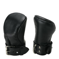 STRICT LEATHER PADDED DELUXE FIST MITTS