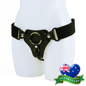 Wild Hide Deluxe Strap-On Harness Black