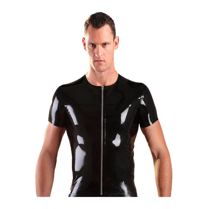 Honour Latex Front Zip T-Shirt