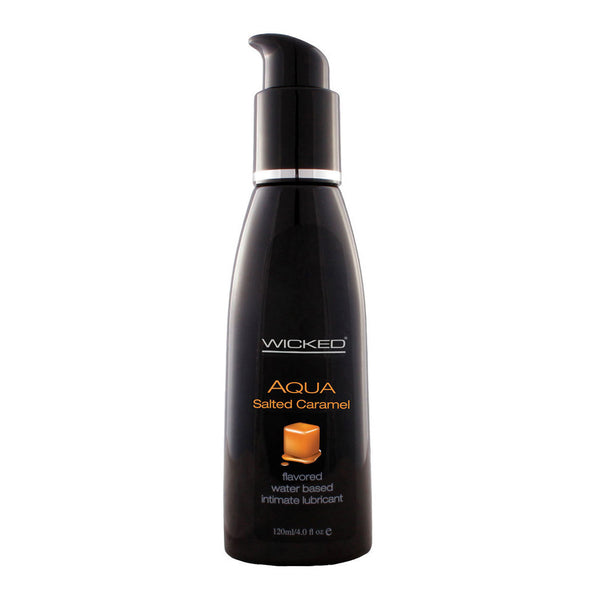 Wicked Aqua Salted Caramel Flavoured Water Based Lubricant