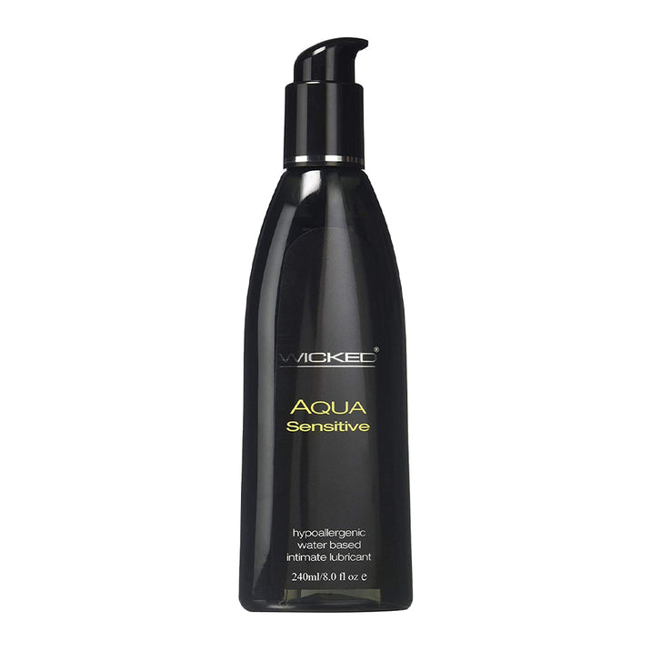 Wicked Aqua Sensitive Water Based Lubricant 240ml