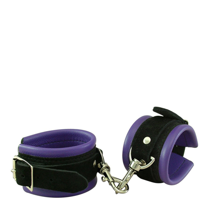 Wild Hide Pleasure Leather Cuffs